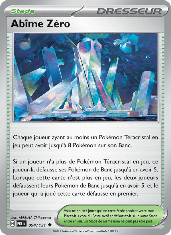 Abîme Zéro, carte 094 de Évolutions Prismatiques