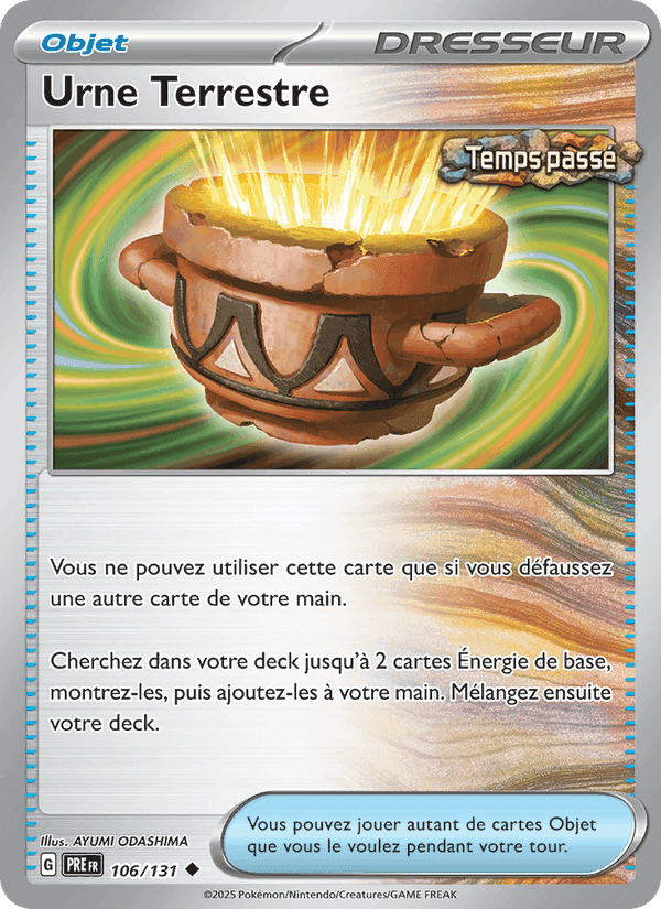 Urne Terrestre, card 106 from Évolutions Prismatiques
