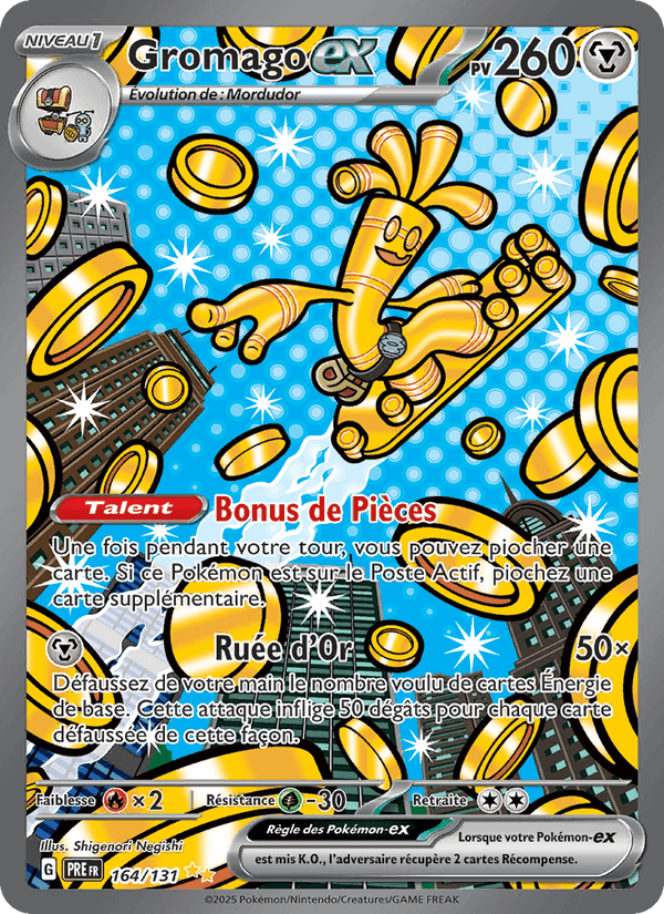 Gromago-ex, card 164 from Évolutions Prismatiques
