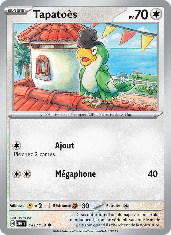 Tapatoès, card 141 from Aventures Ensemble