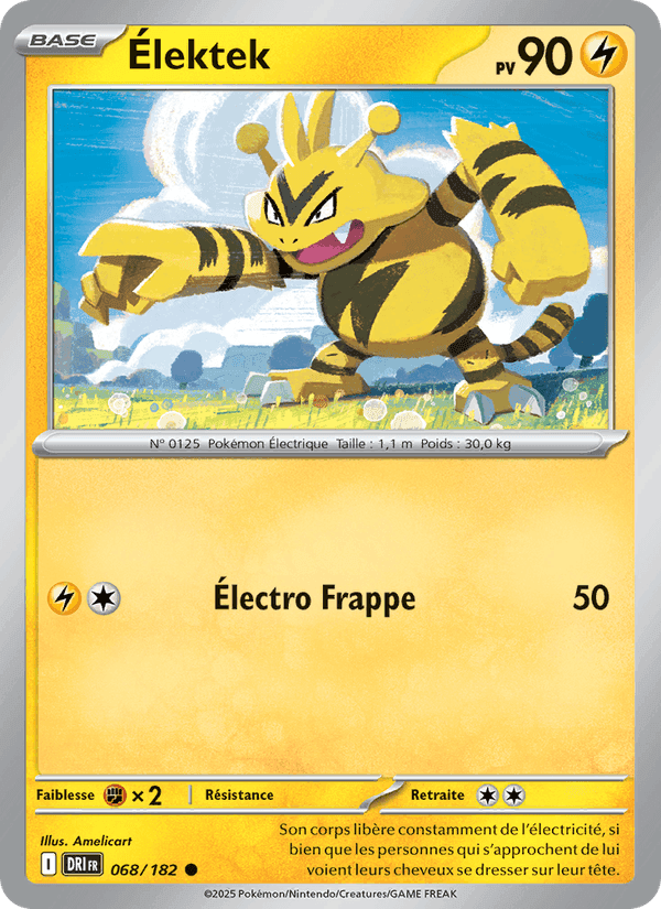 Élektek, carte 068 de Rivalités Destinées