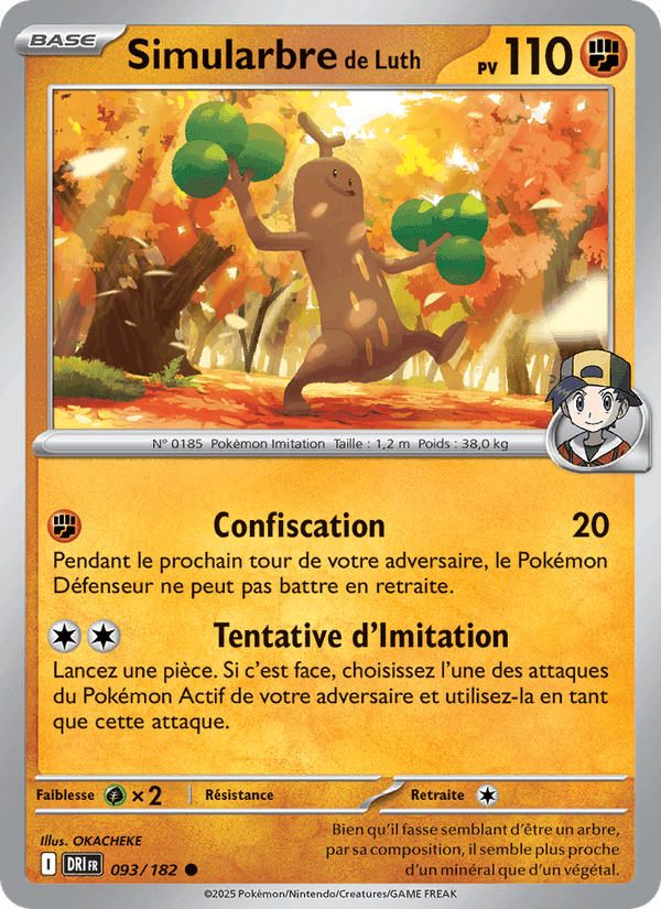 Simularbre de Luth, card 093 from Rivalités Destinées