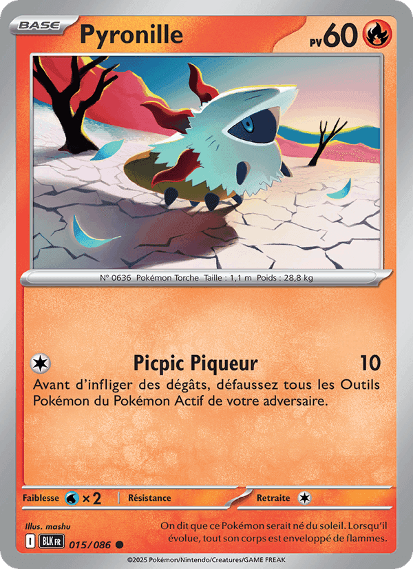 Pyronille, card 015 from Foudre Noire