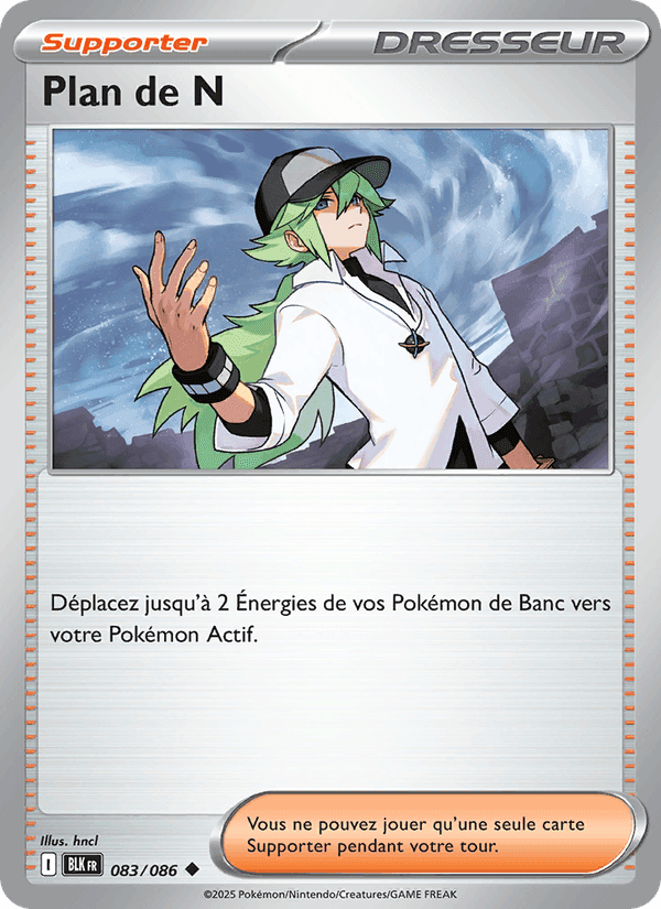 Plan de N, card 083 from Foudre Noire