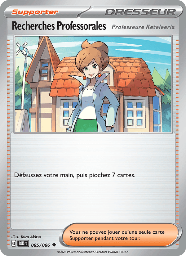 Recherches Professorales, card 085 from Foudre Noire
