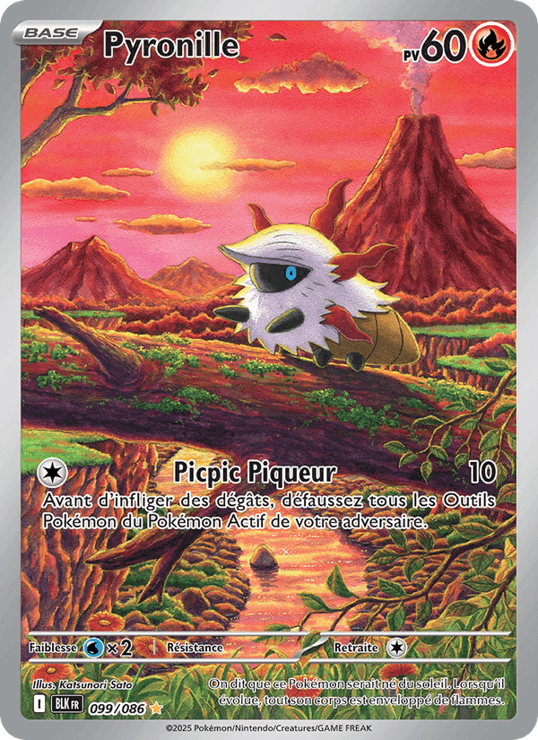 Pyronille, carte 099 de Foudre Noire