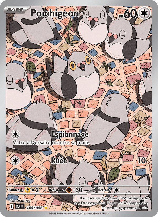 Poichigeon, carta 148 de Foudre Noire