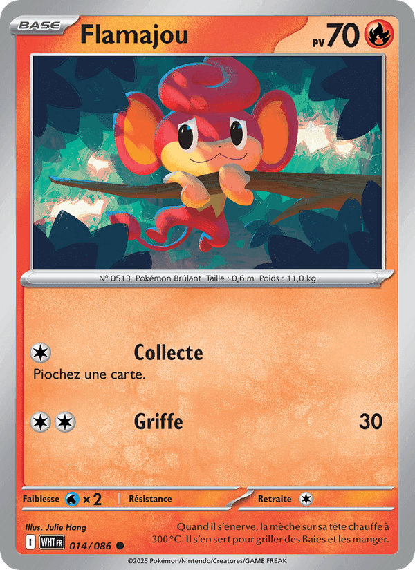 Flamajou, card 014 from Flamme Blanche