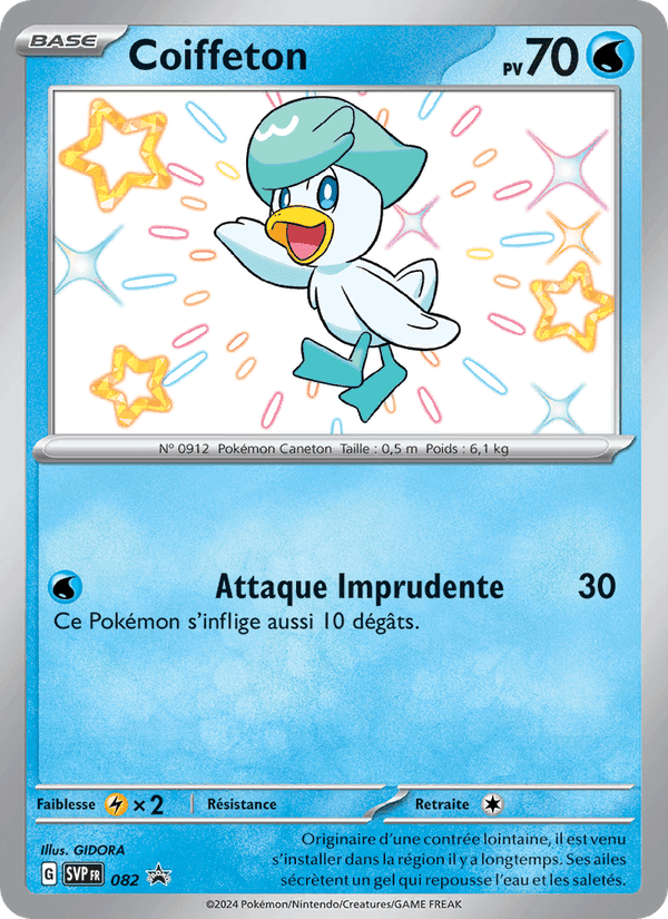 Coiffeton, card 082 from SVP Black Star Promos