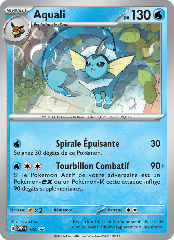 Aquali, carte 168 de SVP Black Star Promos
