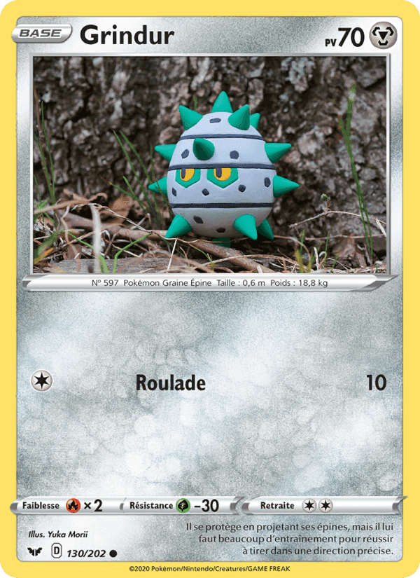 Grindur, card 130 from Épée et Bouclier