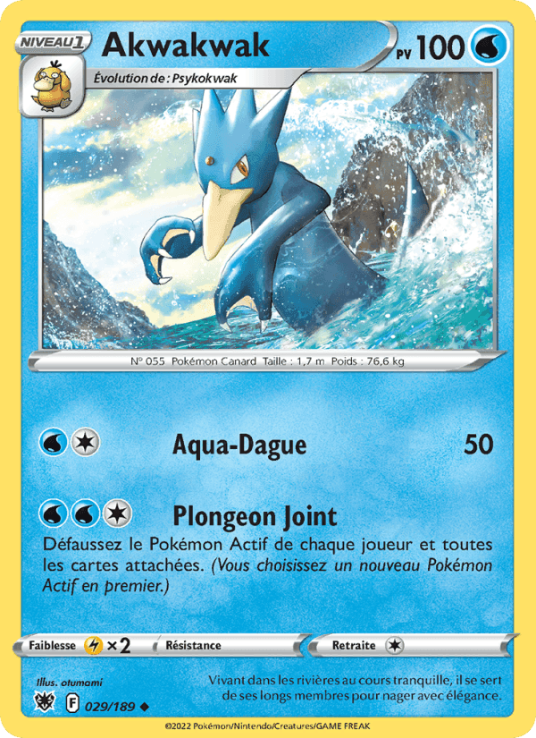 Akwakwak, carte 029 de Astres Radieux
