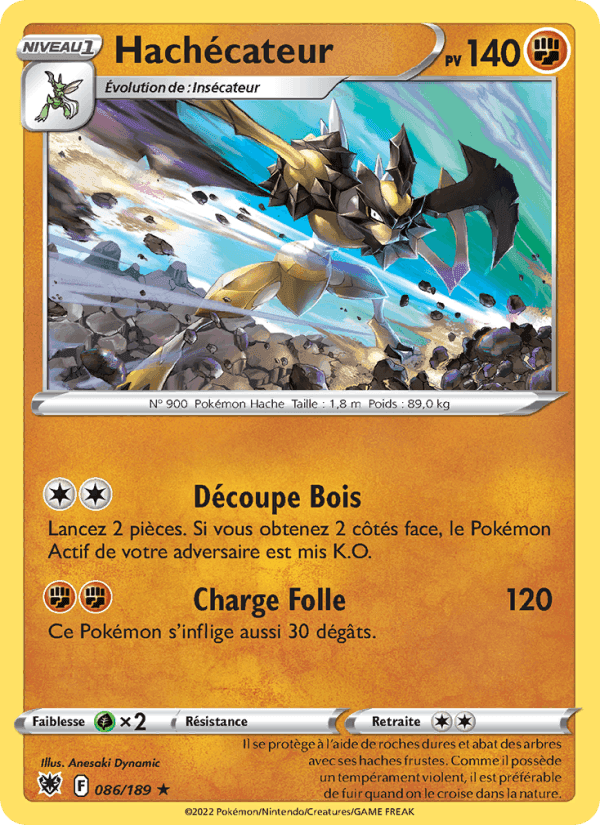 Hachécateur, card 086 from Astres Radieux
