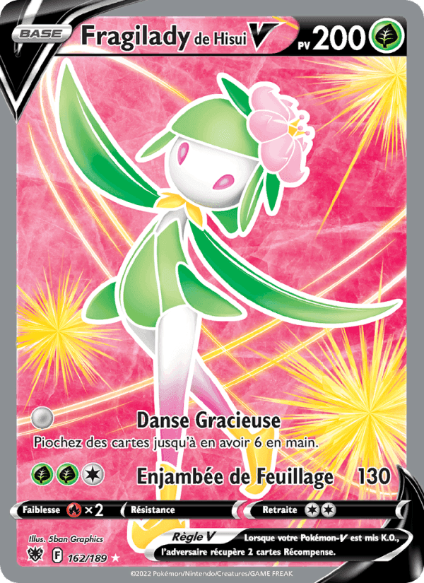 Fragilady de Hisui V, card 162 from Astres Radieux
