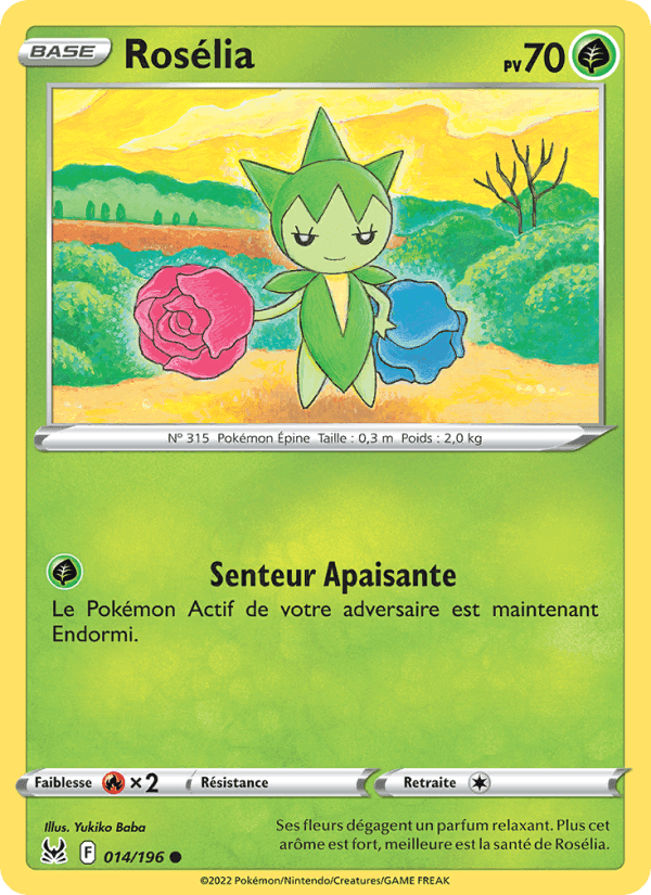 Rosélia, card 014 from Origine Perdue