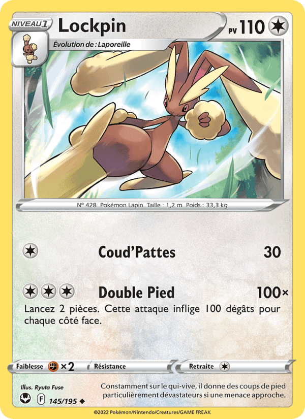 Lockpin, card 145 from Tempête Argentée