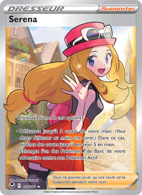 Serena, card 193 from Tempête Argentée