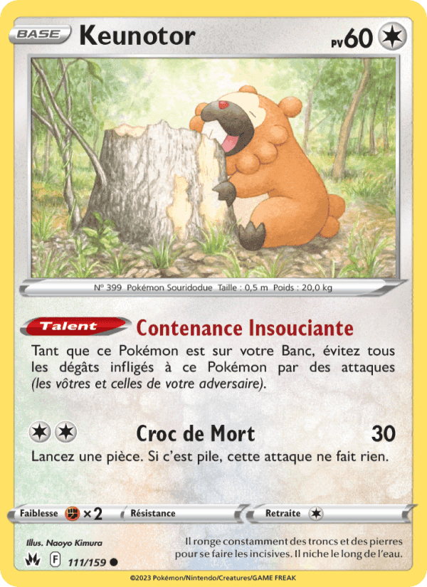 Keunotor, card 111 from Zénith Suprême