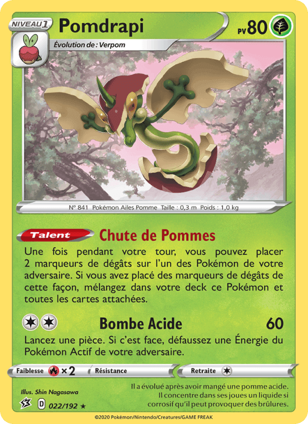 Pomdrapi, carta 22 de Clash des Rebelles