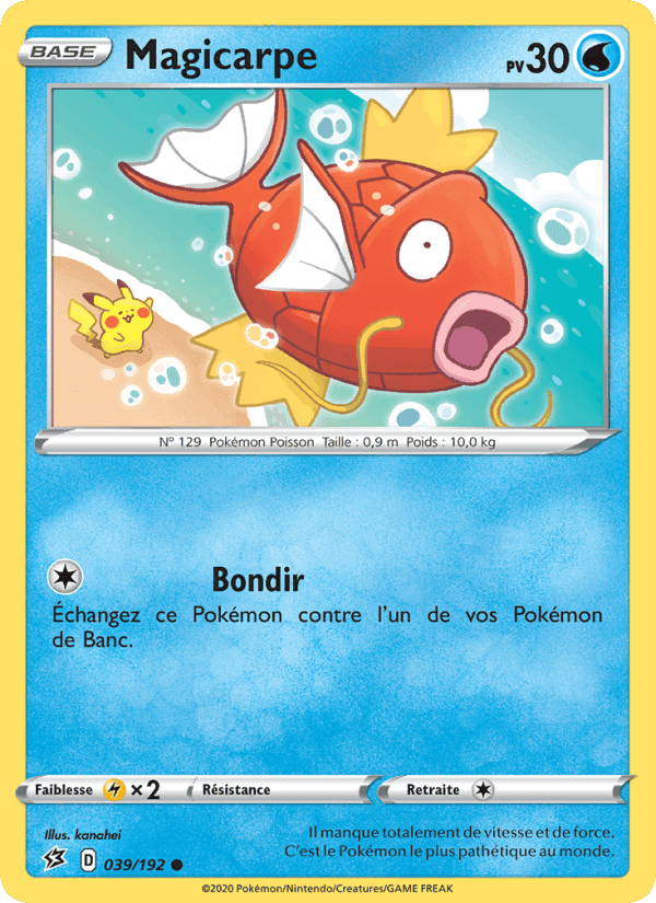 Magicarpe, carte 39 de Clash des Rebelles