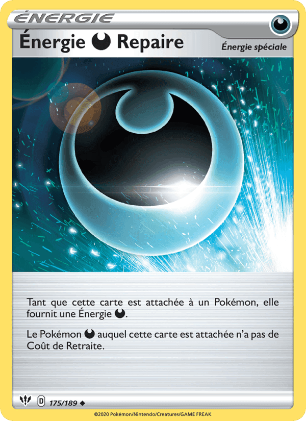 Énergie Darkness Repaire, card 175 from Ténèbres Embrasées
