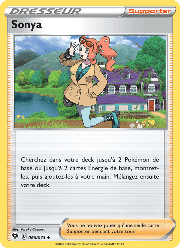 Sonya, card 65 from La Voie du Maître
