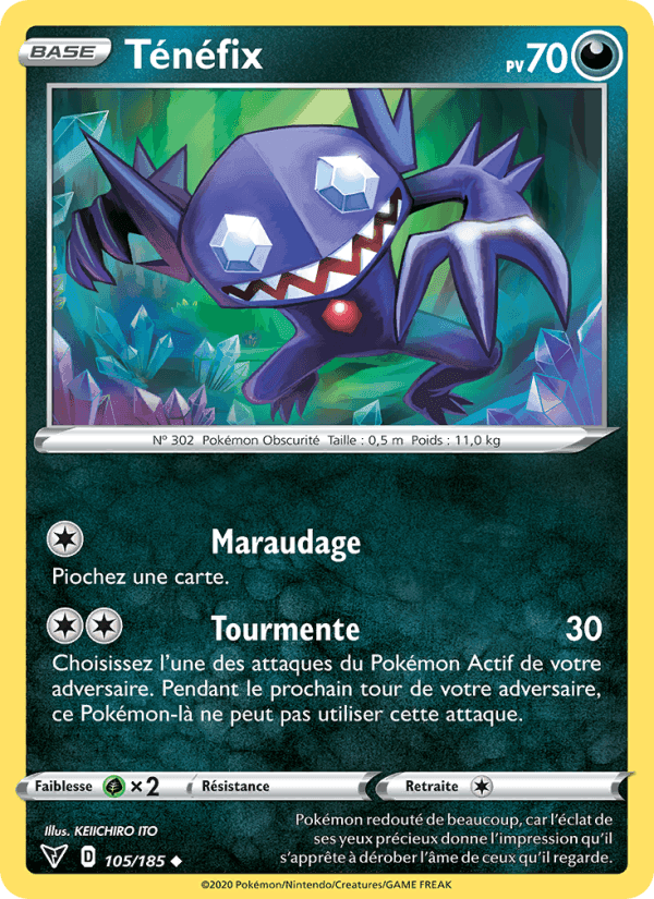 Ténéfix, card 105 from Voltage Éclatant
