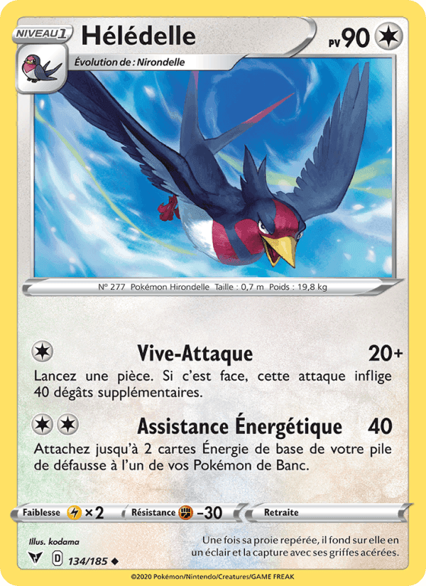 Hélédelle, card 134 from Voltage Éclatant