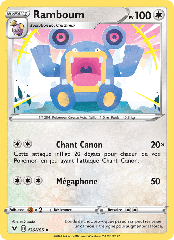 Ramboum, card 136 from Voltage Éclatant