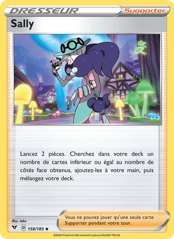 Sally, card 158 from Voltage Éclatant