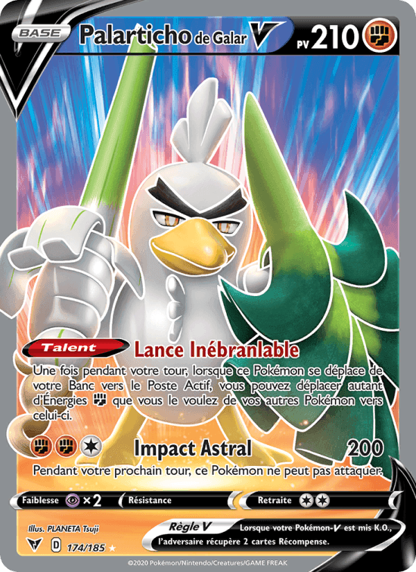 Palarticho de Galar V, card 174 from Voltage Éclatant