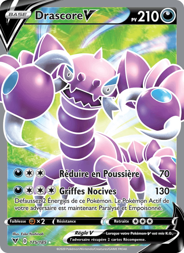 Drascore V, card 175 from Voltage Éclatant