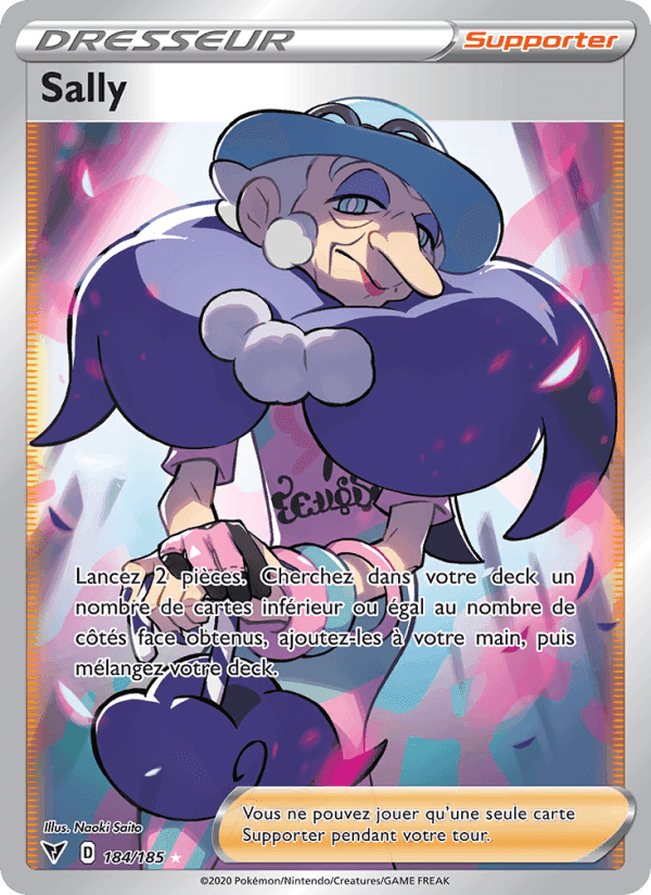 Sally, card 184 from Voltage Éclatant