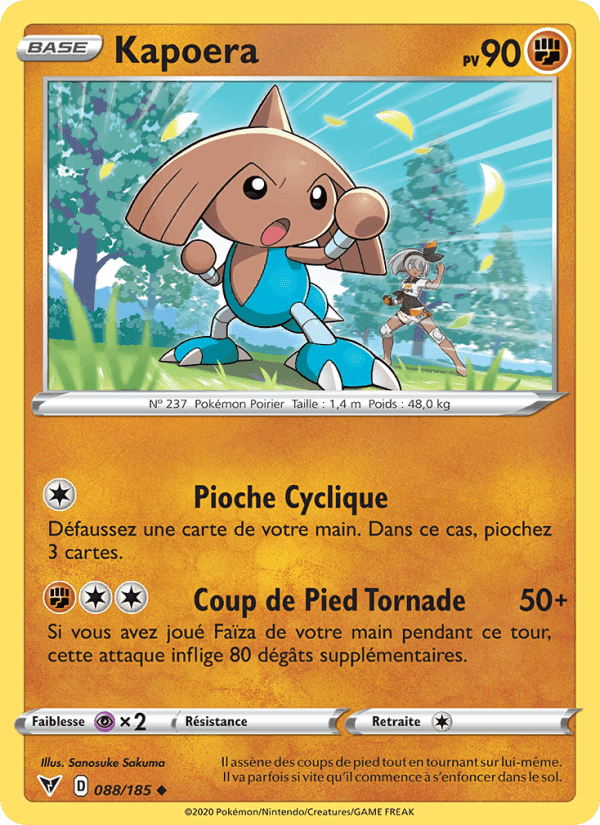 Kapoera, card 88 from Voltage Éclatant