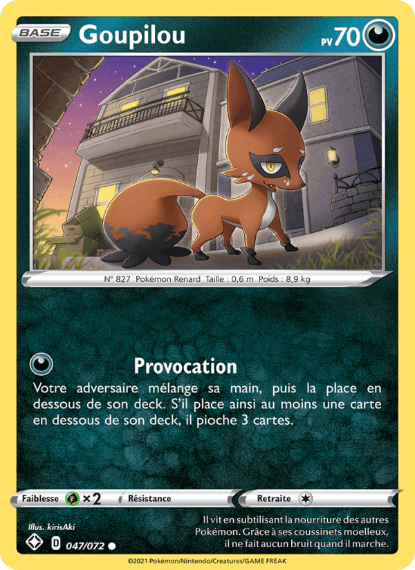 Goupilou, card 47 from Destinées Radieuses