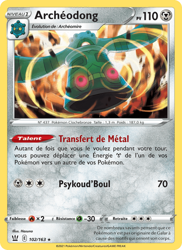 Archéodong, card 102 from Styles de combat