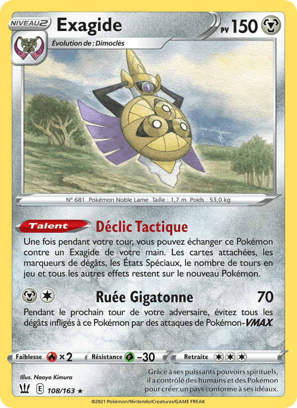 Exagide, card 108 from Styles de combat