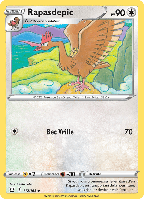 Rapasdepic, card 112 from Styles de combat