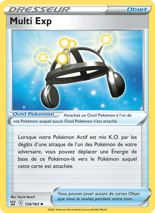 Multi Exp, card 126 from Styles de combat