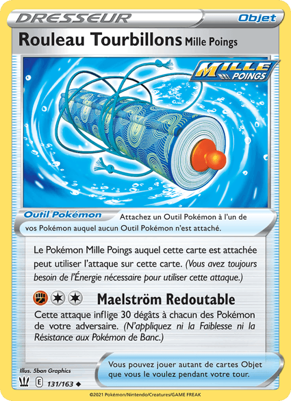 Rouleau Tourbillons Mille Poings, card 131 from Styles de combat