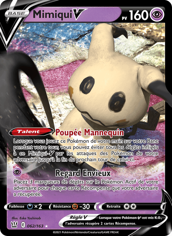 Mimiqui V, card 62 from Styles de combat