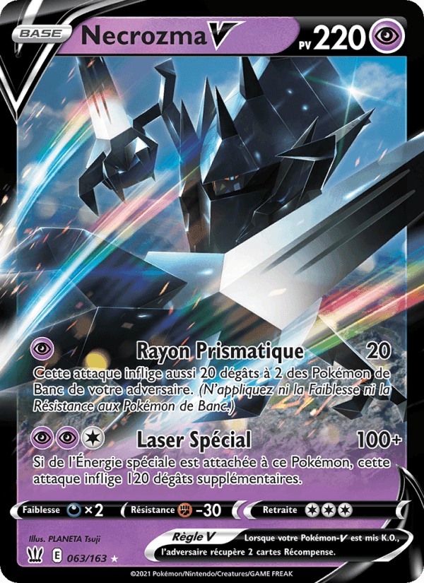 Necrozma V, carta 63 di Styles de combat