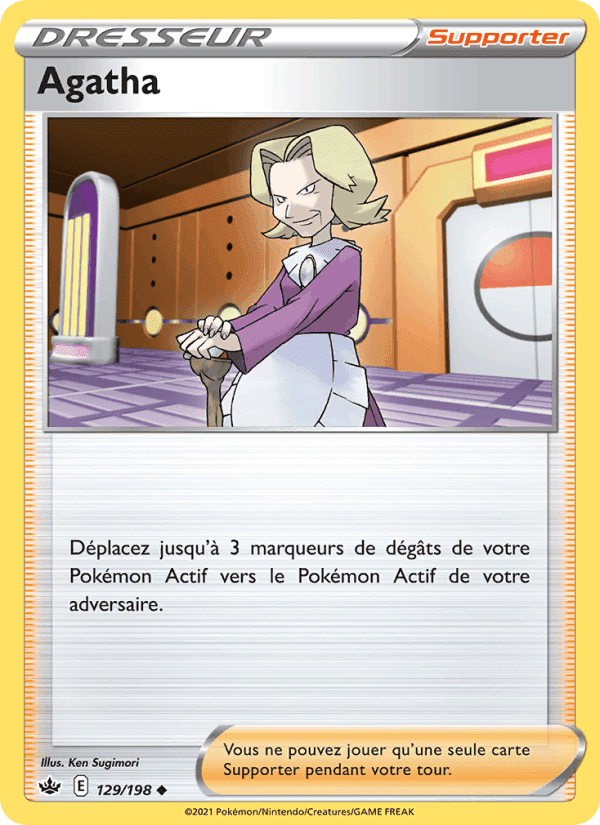 Agatha, card 129 from Règne de Glace