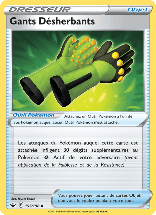 Gants Désherbants, card 155 from Règne de Glace