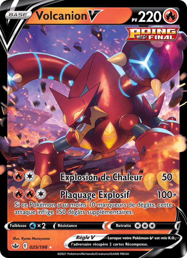 Volcanion V, carte 25 de Règne de Glace