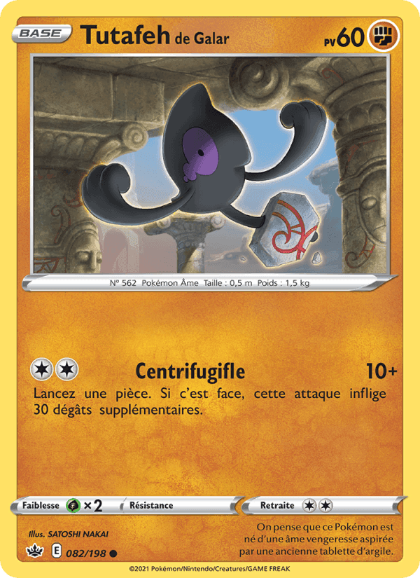 Tutafeh de Galar, card 82 from Règne de Glace