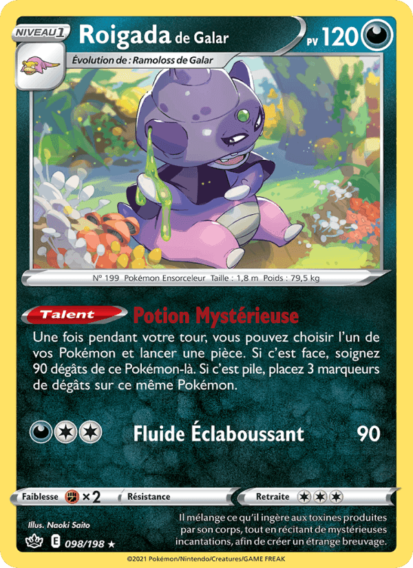 Roigada de Galar, card 98 from Règne de Glace
