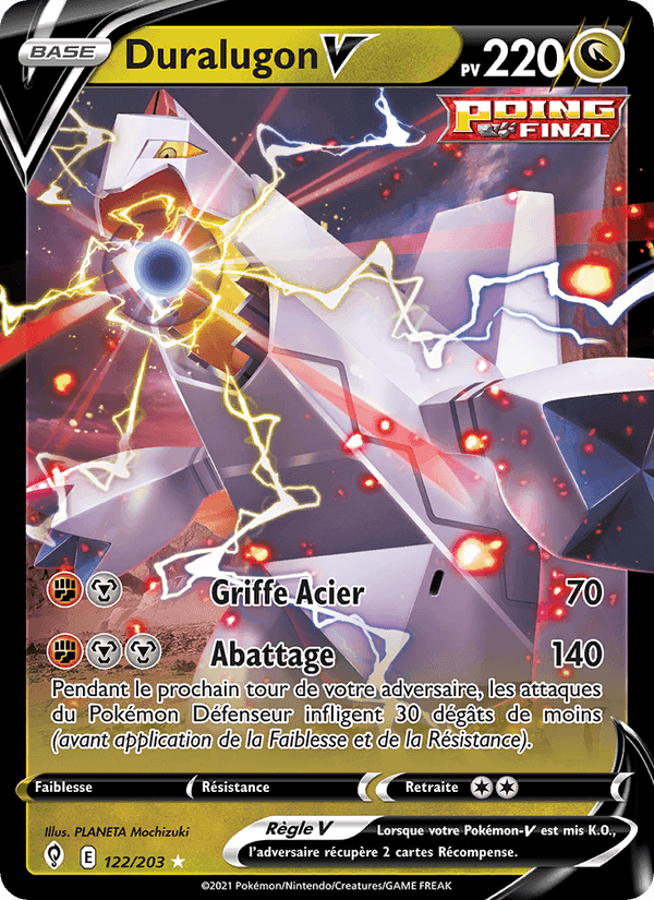 Duralugon V, card 122 from Évolution Céleste