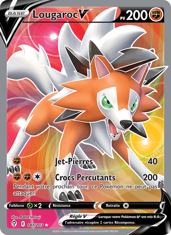 Lougaroc V, card 187 from Évolution Céleste