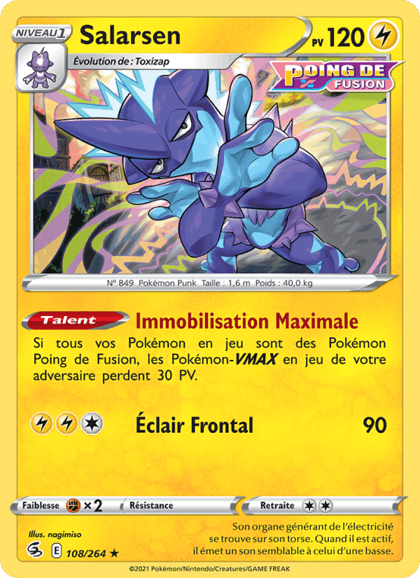 Salarsen, card 108 from Poing de Fusion